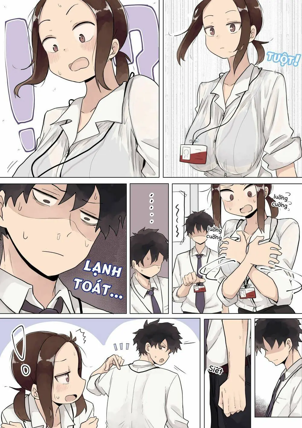 Senpai Kara Me Ga Hanasenai To Aru Kaishain No Nichijou Chapter 6 - Trang 5