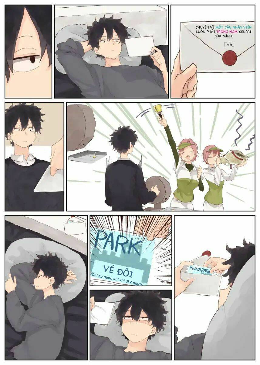 Senpai Kara Me Ga Hanasenai To Aru Kaishain No Nichijou Chapter 7 - Trang 3