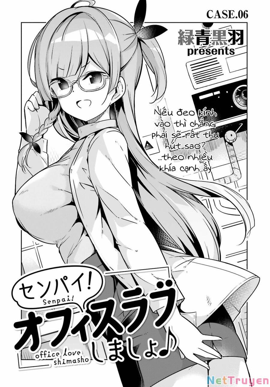 Senpai! Let's Have An Office Romance Chapter 6.1 - Trang 3