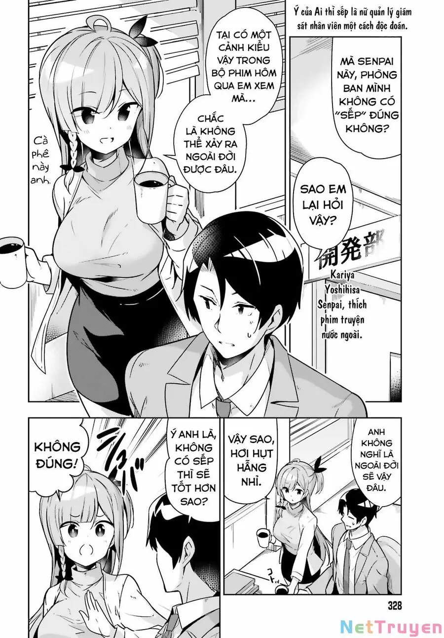 Senpai! Let's Have An Office Romance Chapter 6.1 - Trang 4