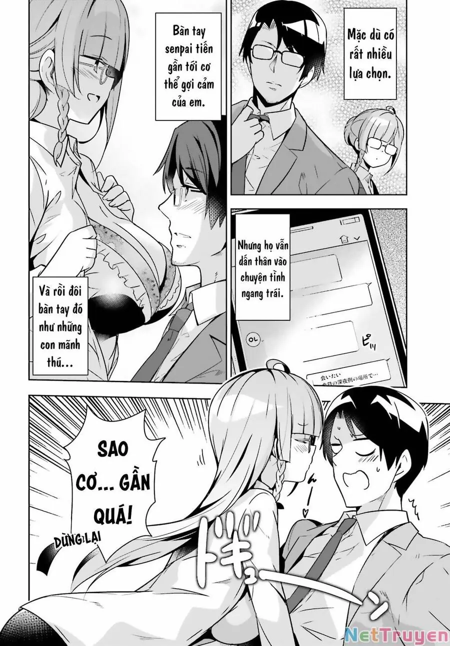 Senpai! Let's Have An Office Romance Chapter 6.1 - Trang 8