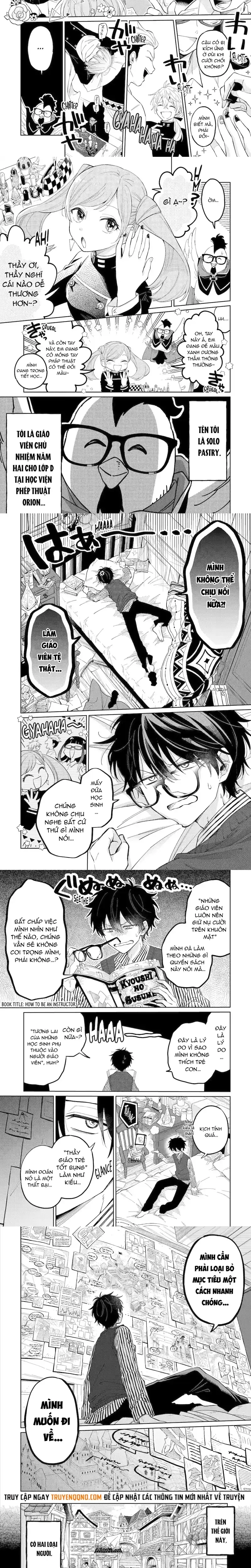 Sensei! Boku-Tachi Ga Sekai O Horoboshimasu Chapter 1 - Trang 3