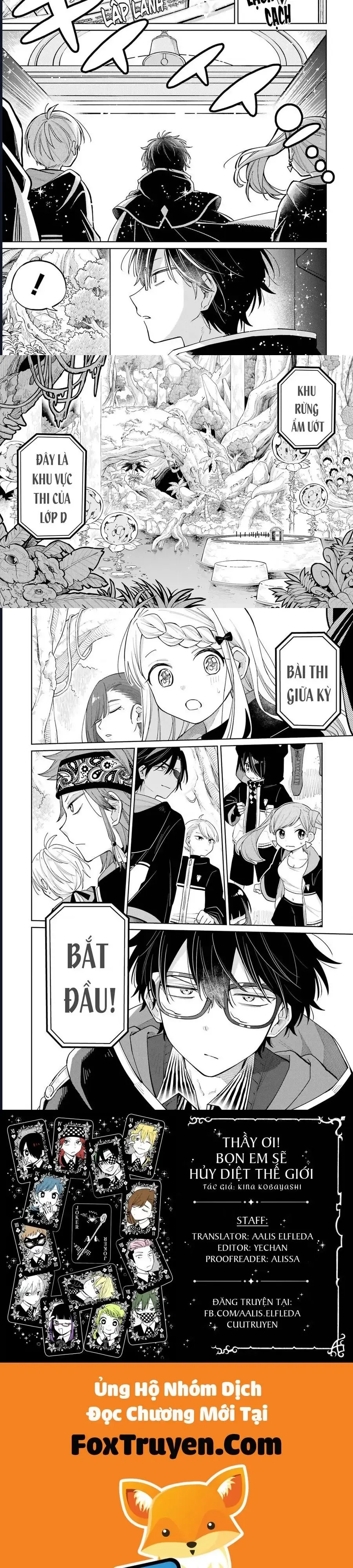 Sensei! Boku-Tachi Ga Sekai O Horoboshimasu Chapter 11 - Trang 8