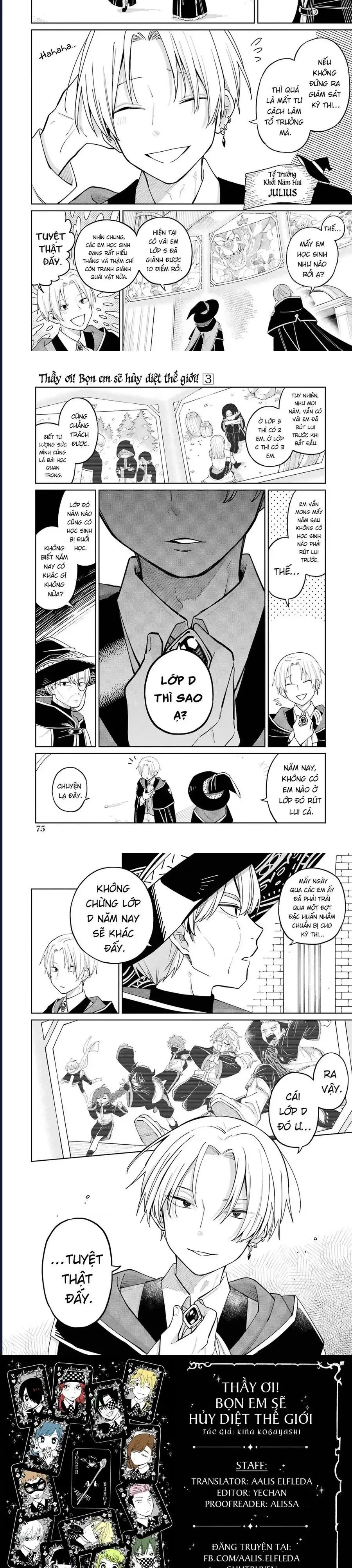 Sensei! Boku-Tachi Ga Sekai O Horoboshimasu Chapter 12 - Trang 8