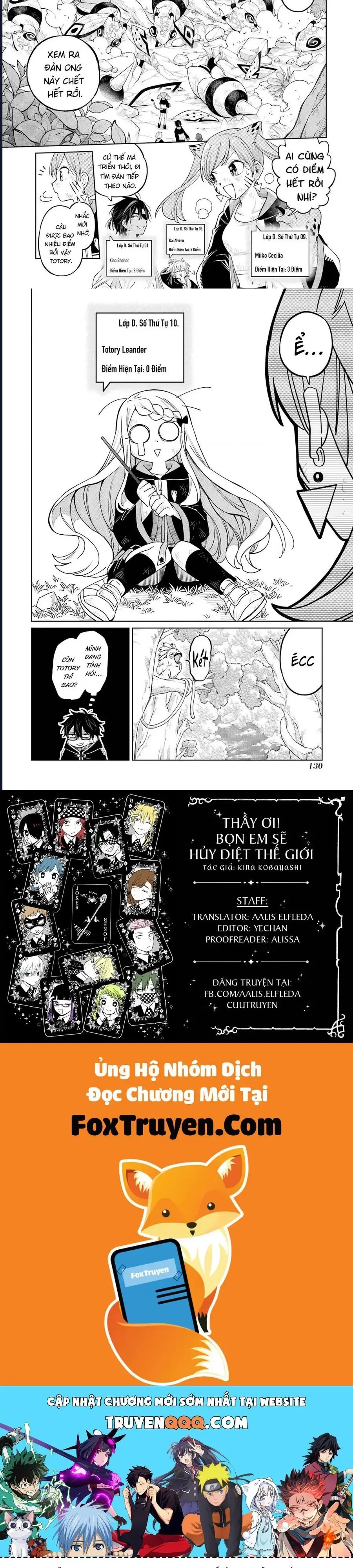 Sensei! Boku-Tachi Ga Sekai O Horoboshimasu Chapter 14 - Trang 9