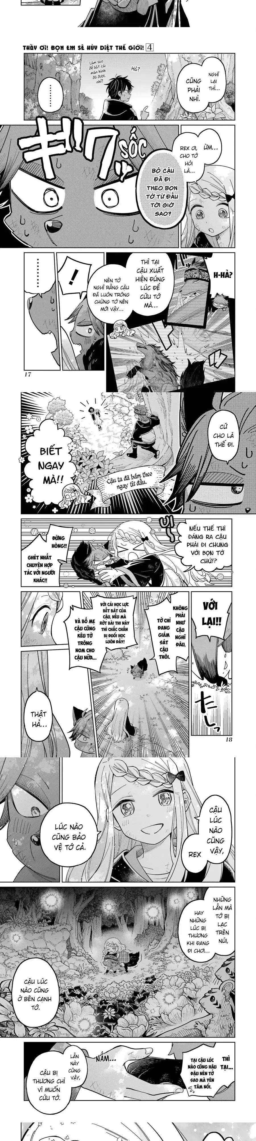 Sensei! Boku-Tachi Ga Sekai O Horoboshimasu Chapter 18 - Trang 6