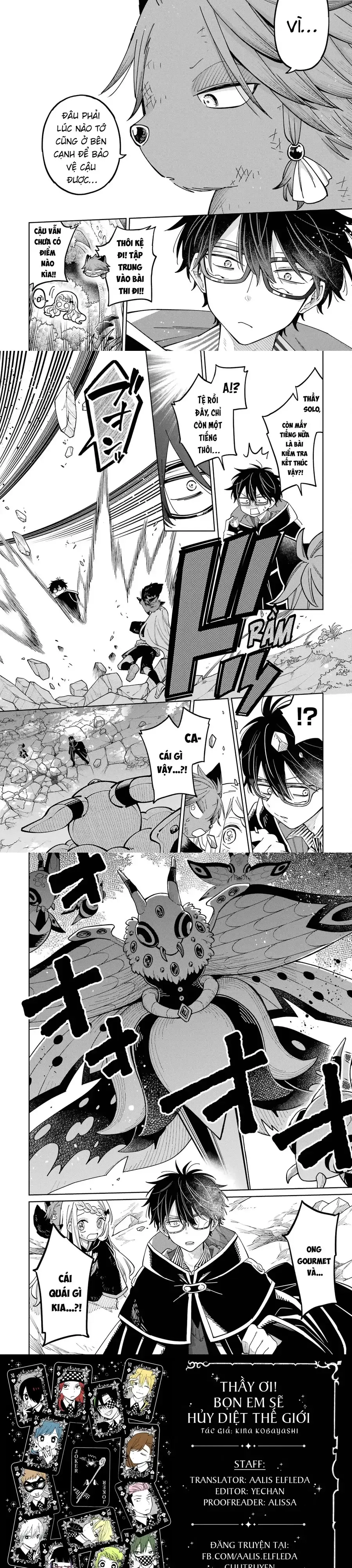Sensei! Boku-Tachi Ga Sekai O Horoboshimasu Chapter 18 - Trang 9
