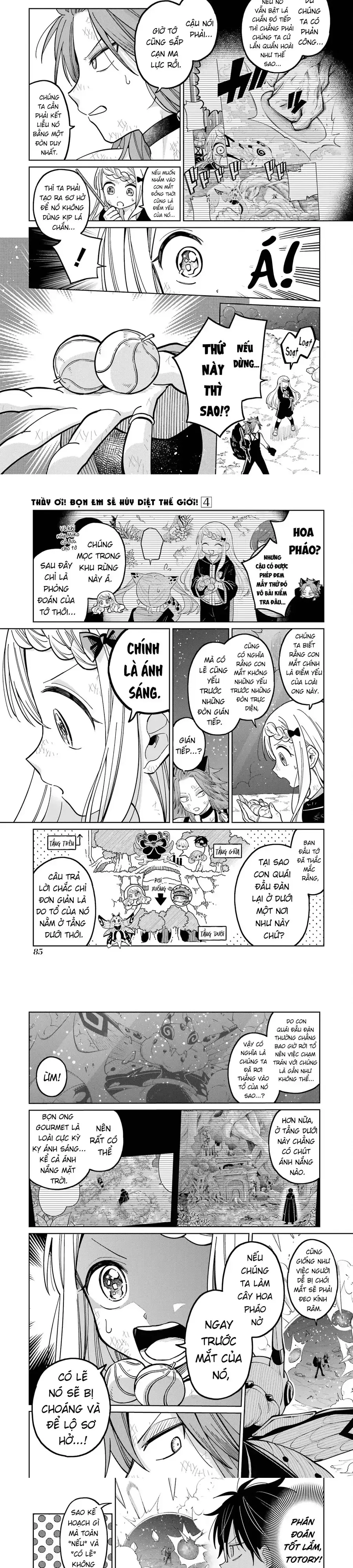 Sensei! Boku-Tachi Ga Sekai O Horoboshimasu Chapter 21 - Trang 4