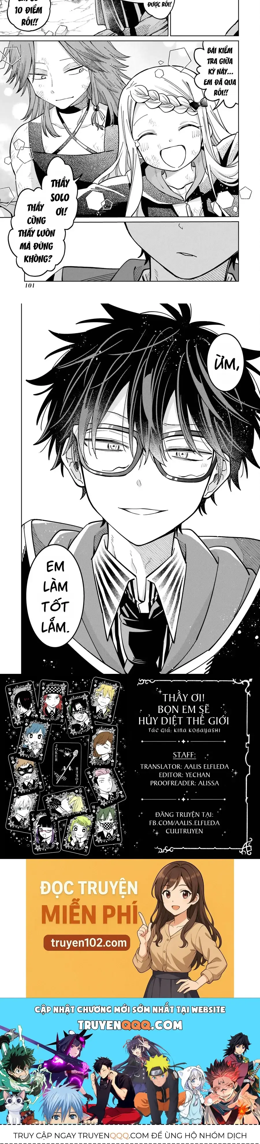 Sensei! Boku-Tachi Ga Sekai O Horoboshimasu Chapter 21 - Trang 9