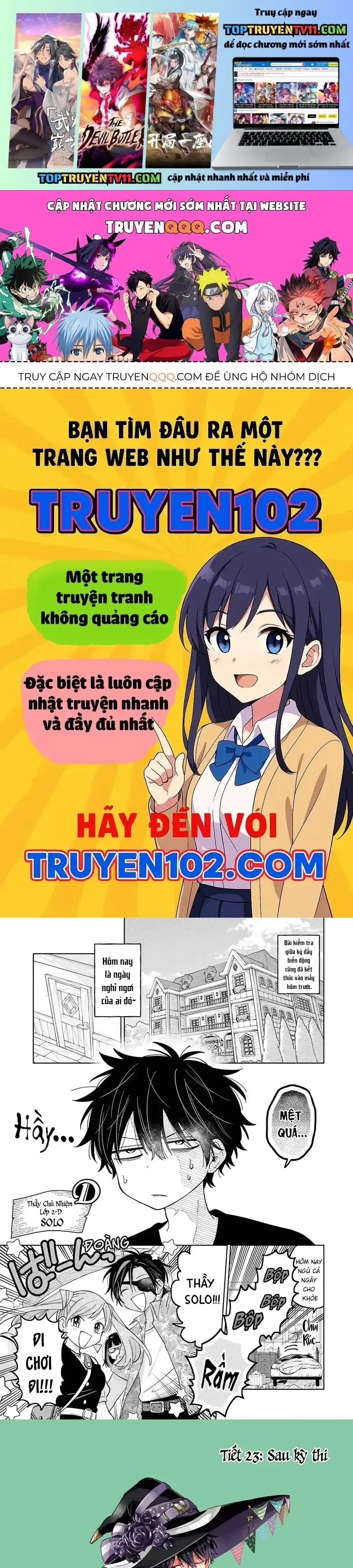 Sensei! Boku-Tachi Ga Sekai O Horoboshimasu Chapter 23 - Trang 2