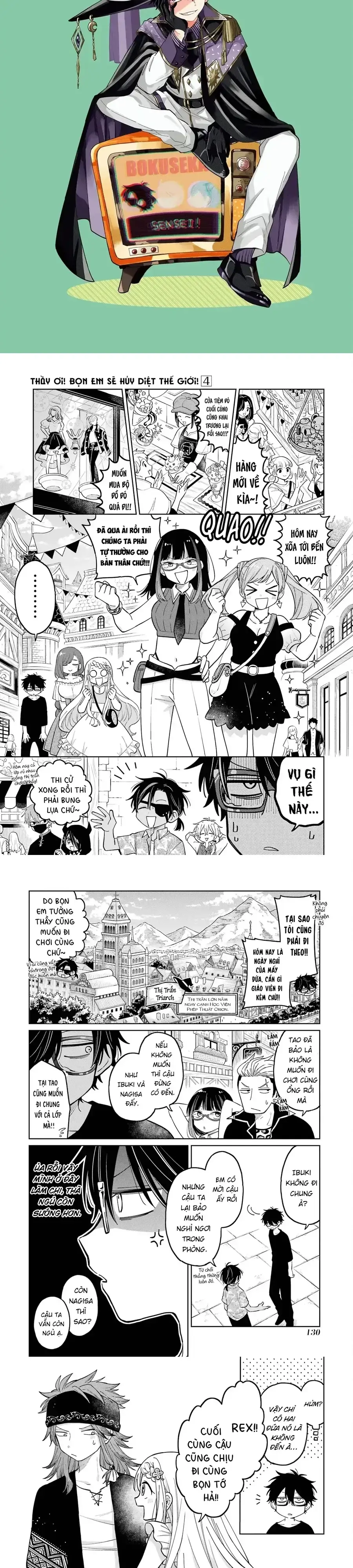 Sensei! Boku-Tachi Ga Sekai O Horoboshimasu Chapter 23 - Trang 3