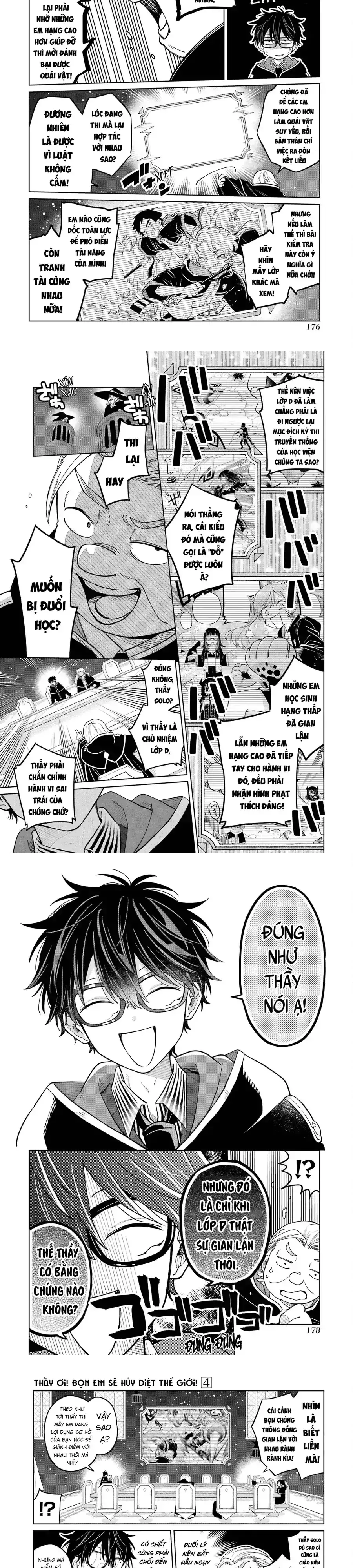 Sensei! Boku-Tachi Ga Sekai O Horoboshimasu Chapter 24 - Trang 8