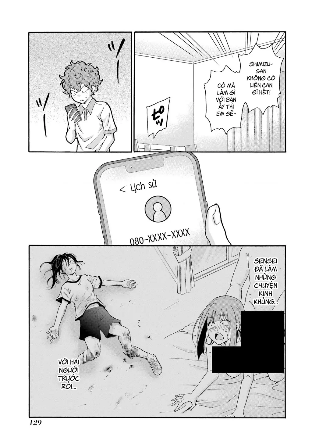 Sensei, chúng em không giết ai cả Chapter 14 - Trang 12