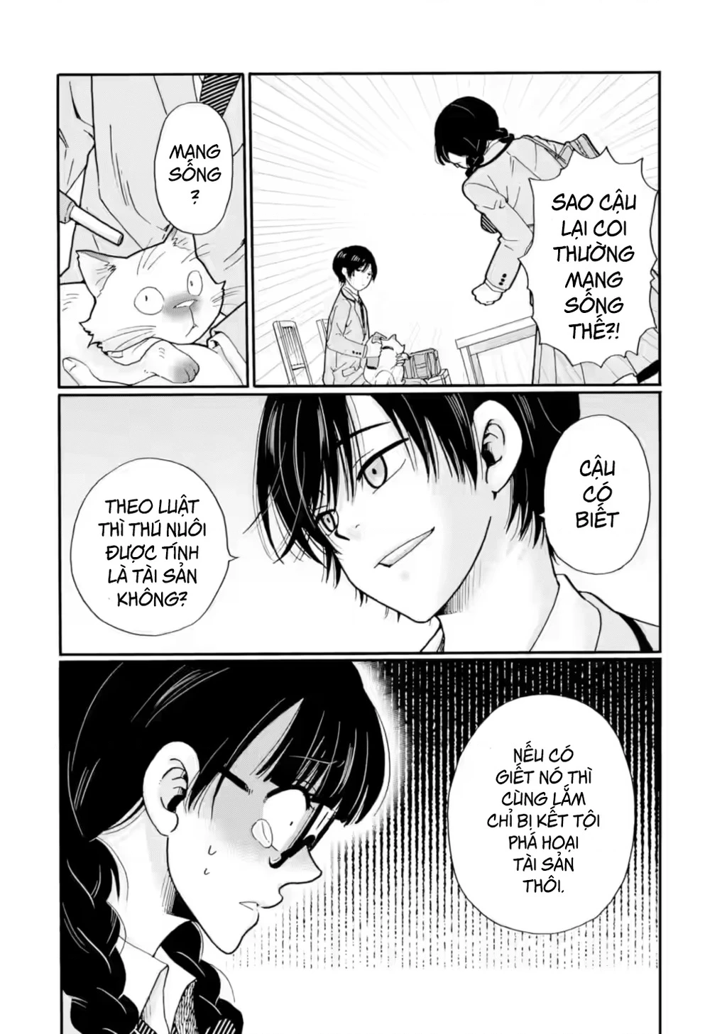 Sensei, chúng em không giết ai cả Chapter 24 - Trang 9