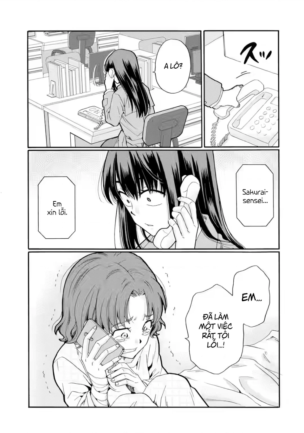 Sensei, chúng em không giết ai cả Chapter 25 - Trang 8
