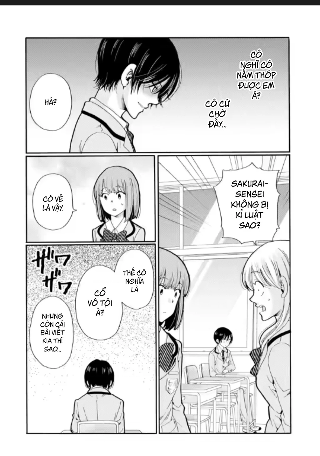 Sensei, chúng em không giết ai cả Chapter 27 - Trang 37