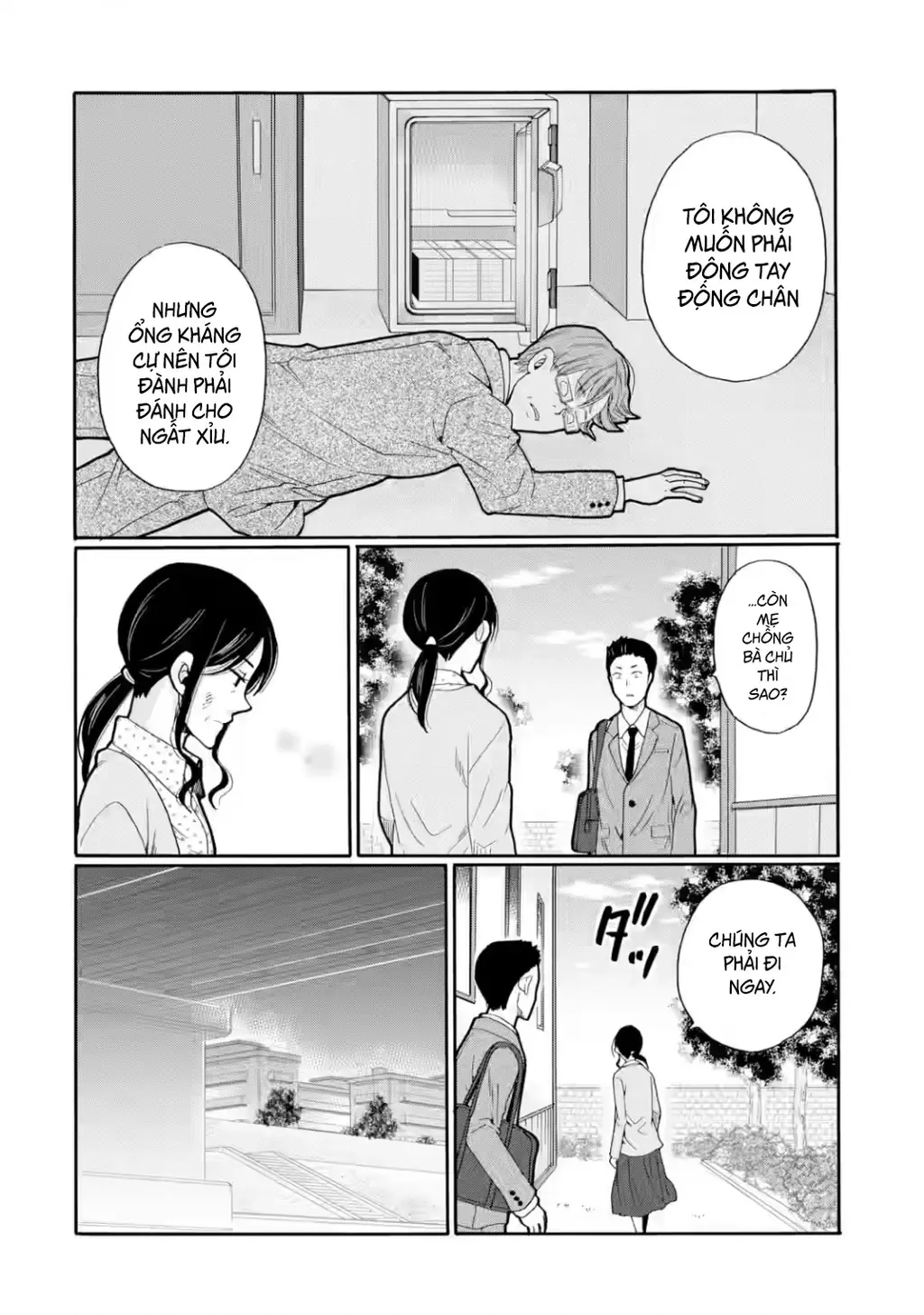 Sensei, chúng em không giết ai cả Chapter 27 - Trang 9