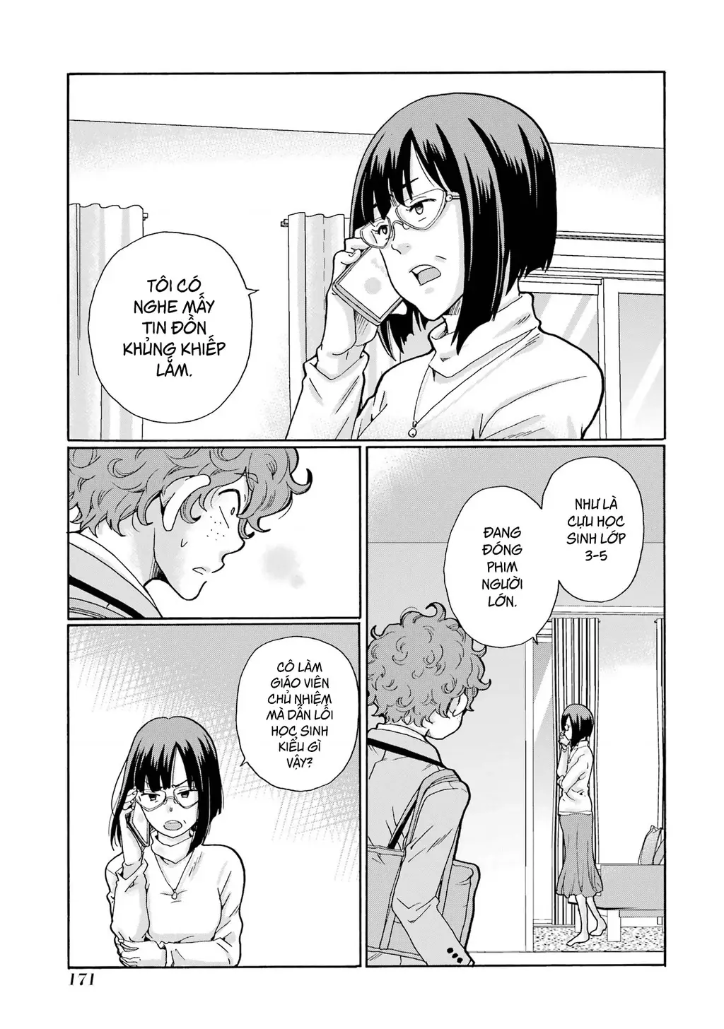 Sensei, chúng em không giết ai cả Chapter 4 - Trang 34