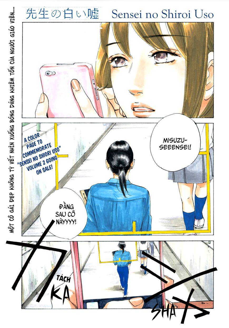 Sensei No Shiroi Uso Chapter 14 - Trang 4