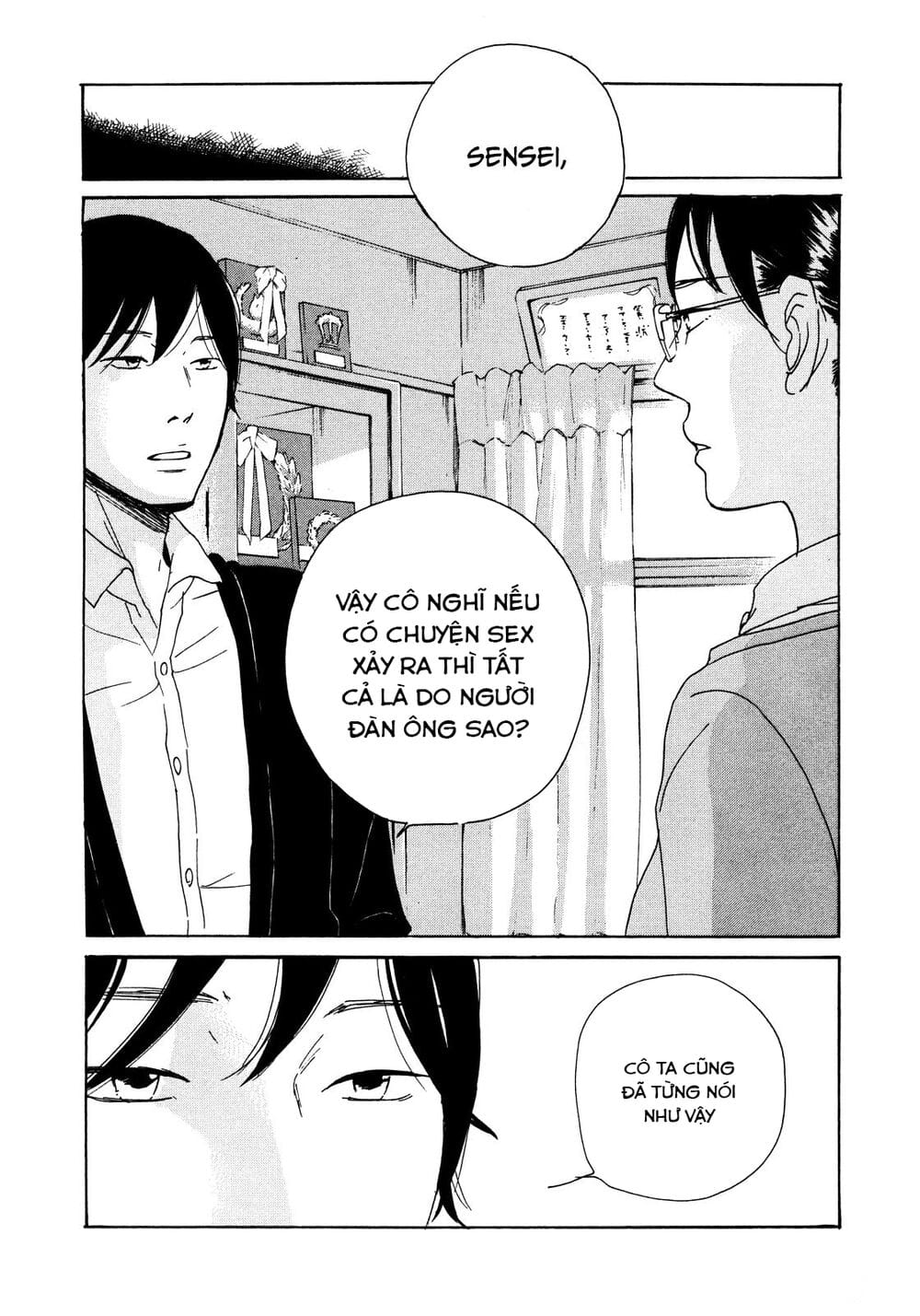 Sensei No Shiroi Uso Chapter 5 - Trang 10