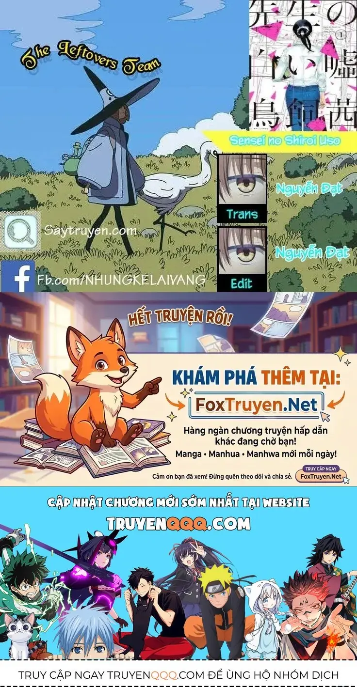 Sensei No Shiroi Uso Chapter 6 - Trang 31