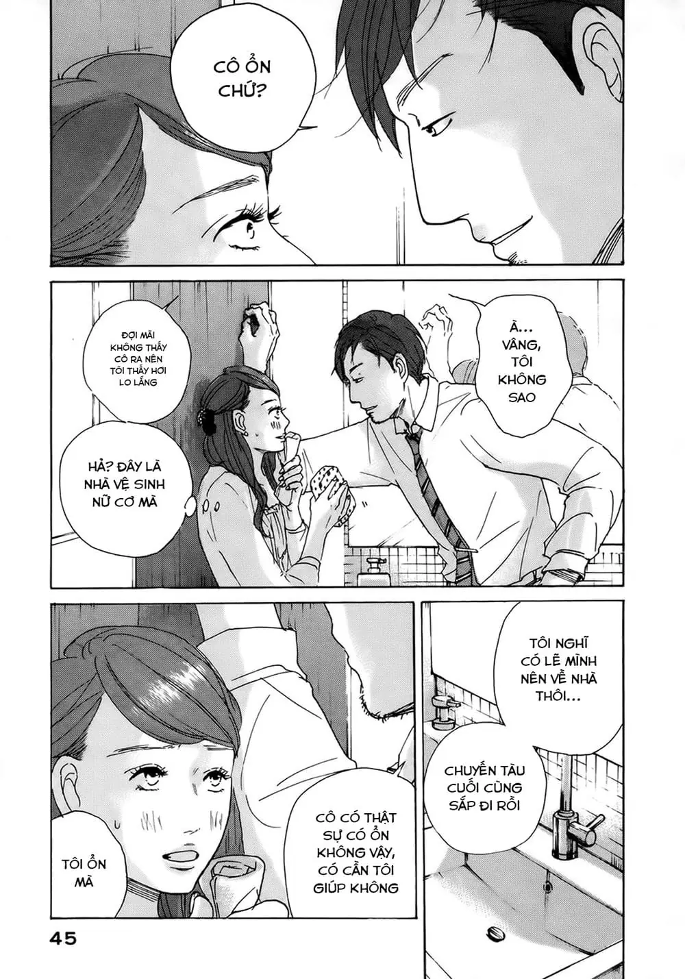 Sensei No Shiroi Uso Chapter 8 - Trang 13