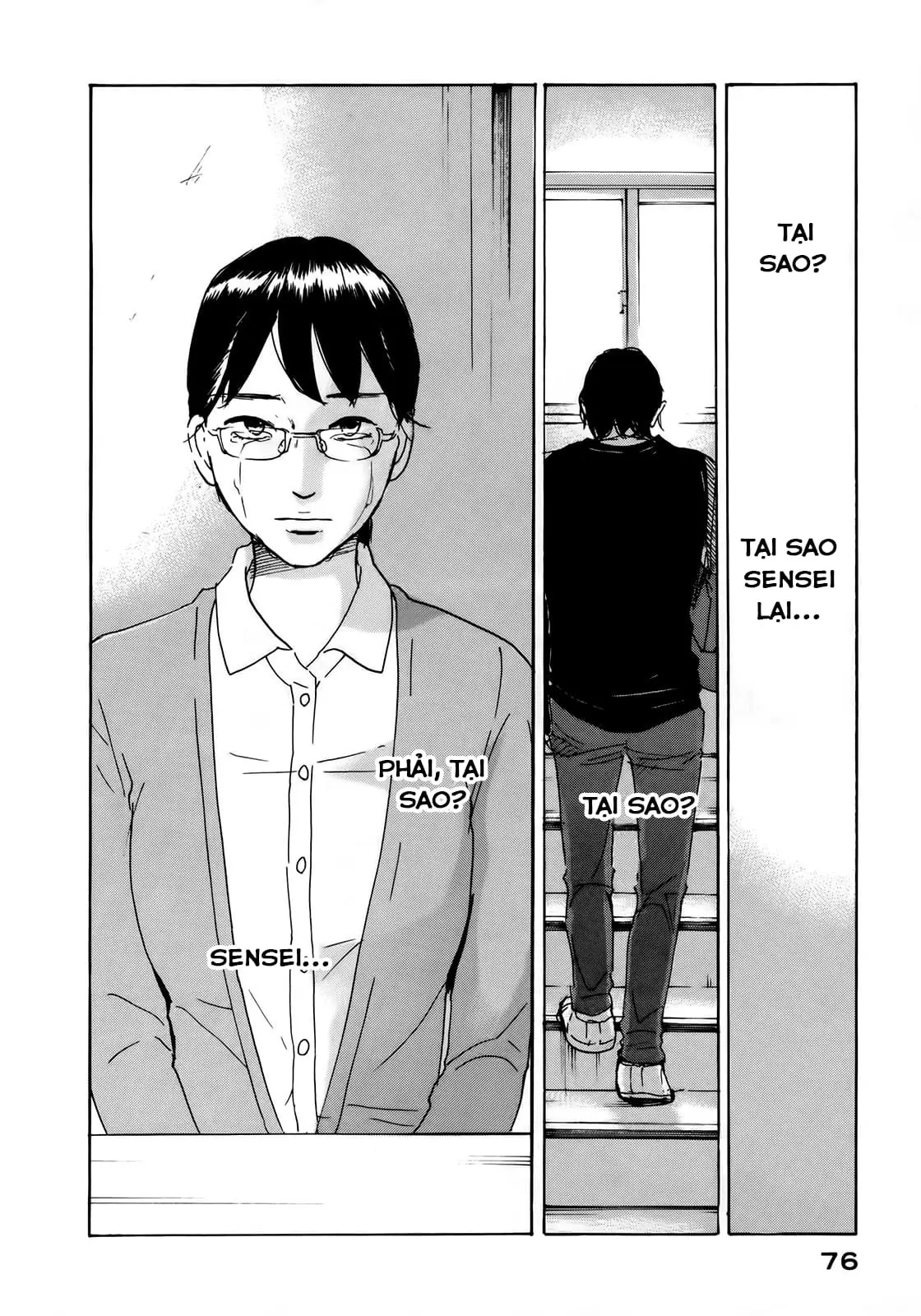 Sensei No Shiroi Uso Chapter 9 - Trang 12