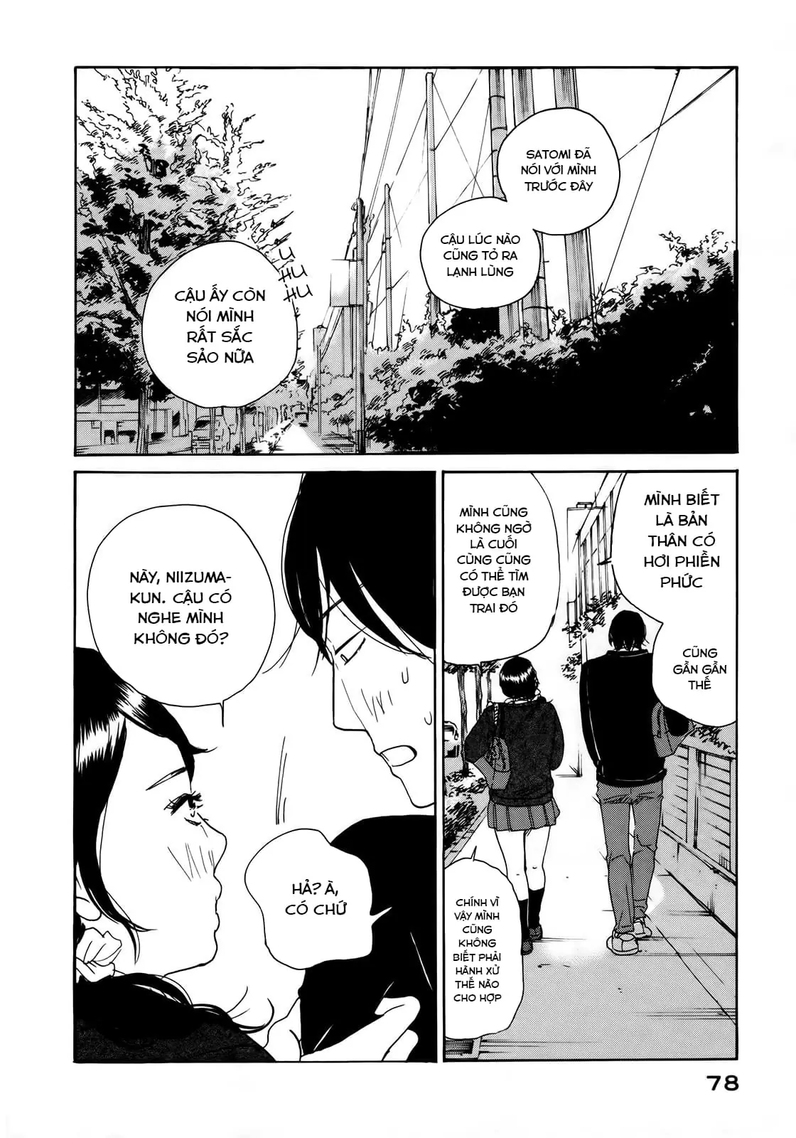 Sensei No Shiroi Uso Chapter 9 - Trang 14