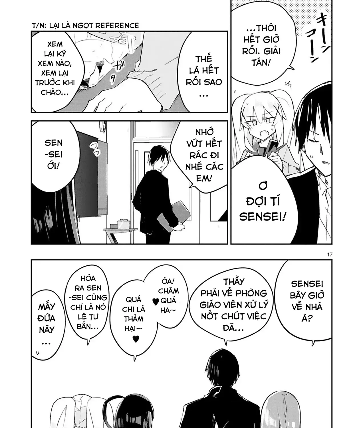 Sensei Tép Riu Tép Riu Tép Riu Tép Riuu Chapter 3 - Trang 34