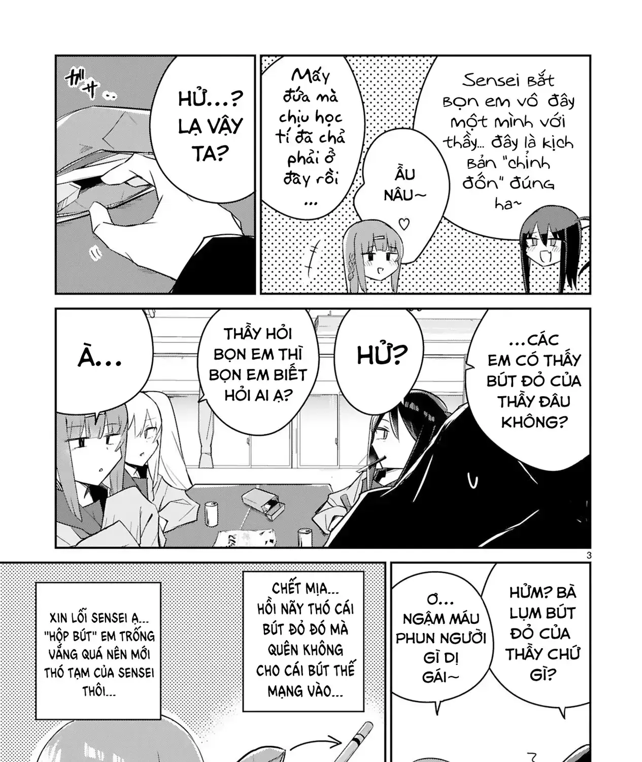 Sensei Tép Riu Tép Riu Tép Riu Tép Riuu Chapter 4 - Trang 4