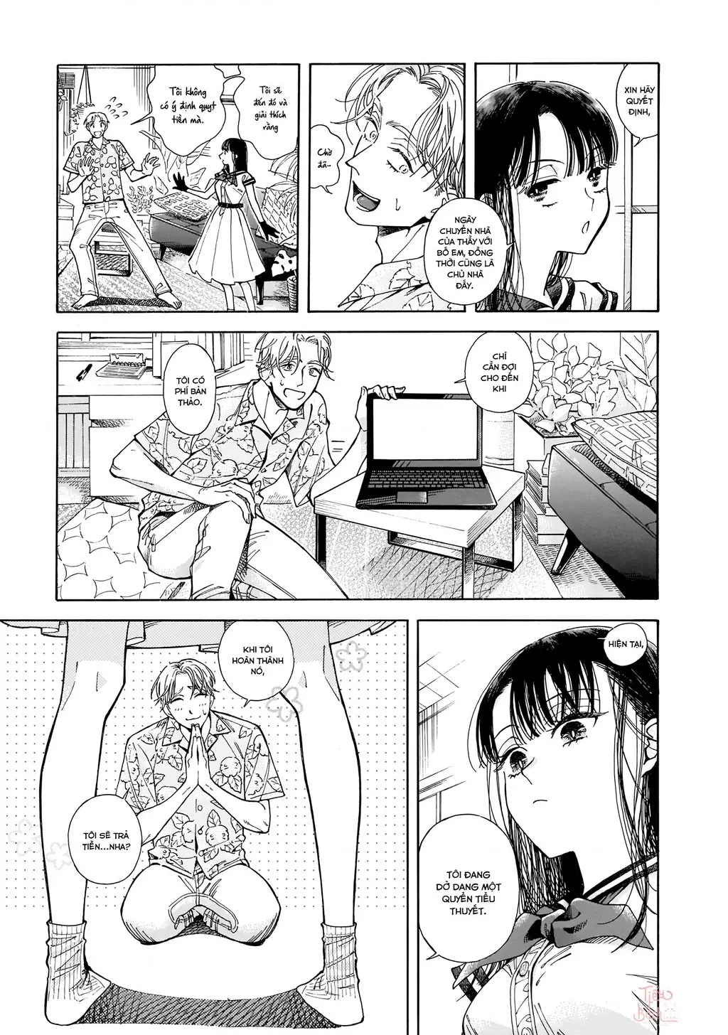 Sensei, tháng này có ổn không ạ? Chapter 0 - Trang 17