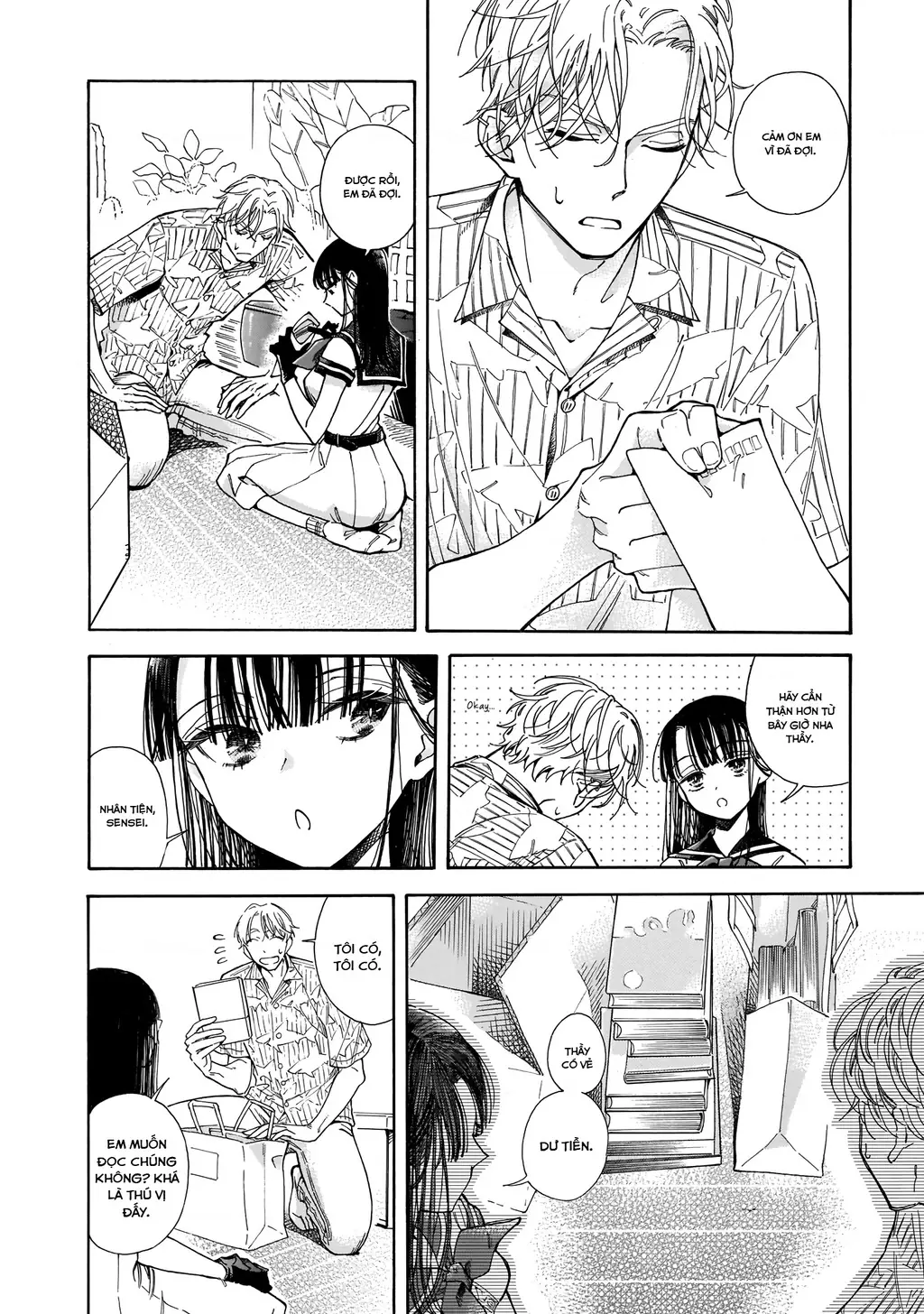 Sensei, tháng này có ổn không ạ? Chapter 0 - Trang 39