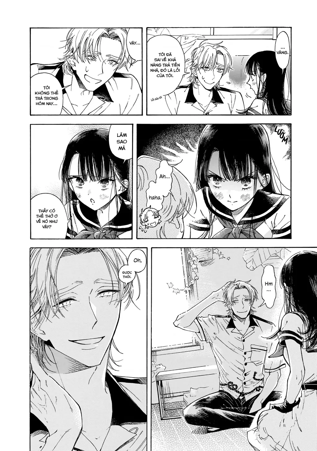 Sensei, tháng này có ổn không ạ? Chapter 1 - Trang 15