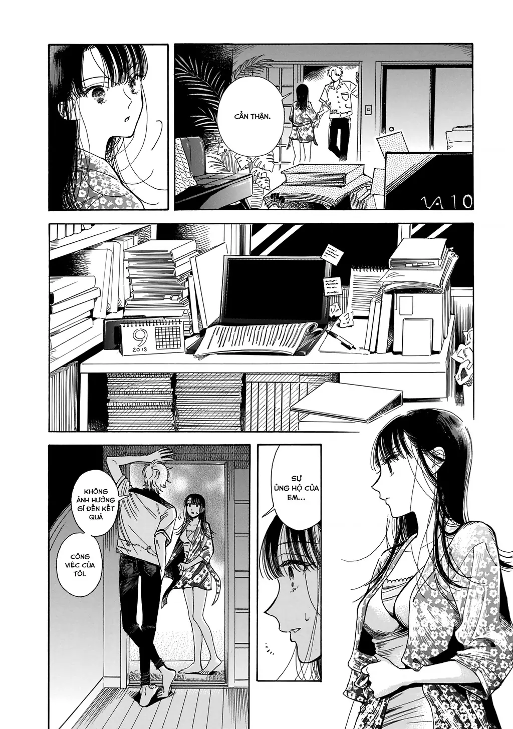 Sensei, tháng này có ổn không ạ? Chapter 1 - Trang 27