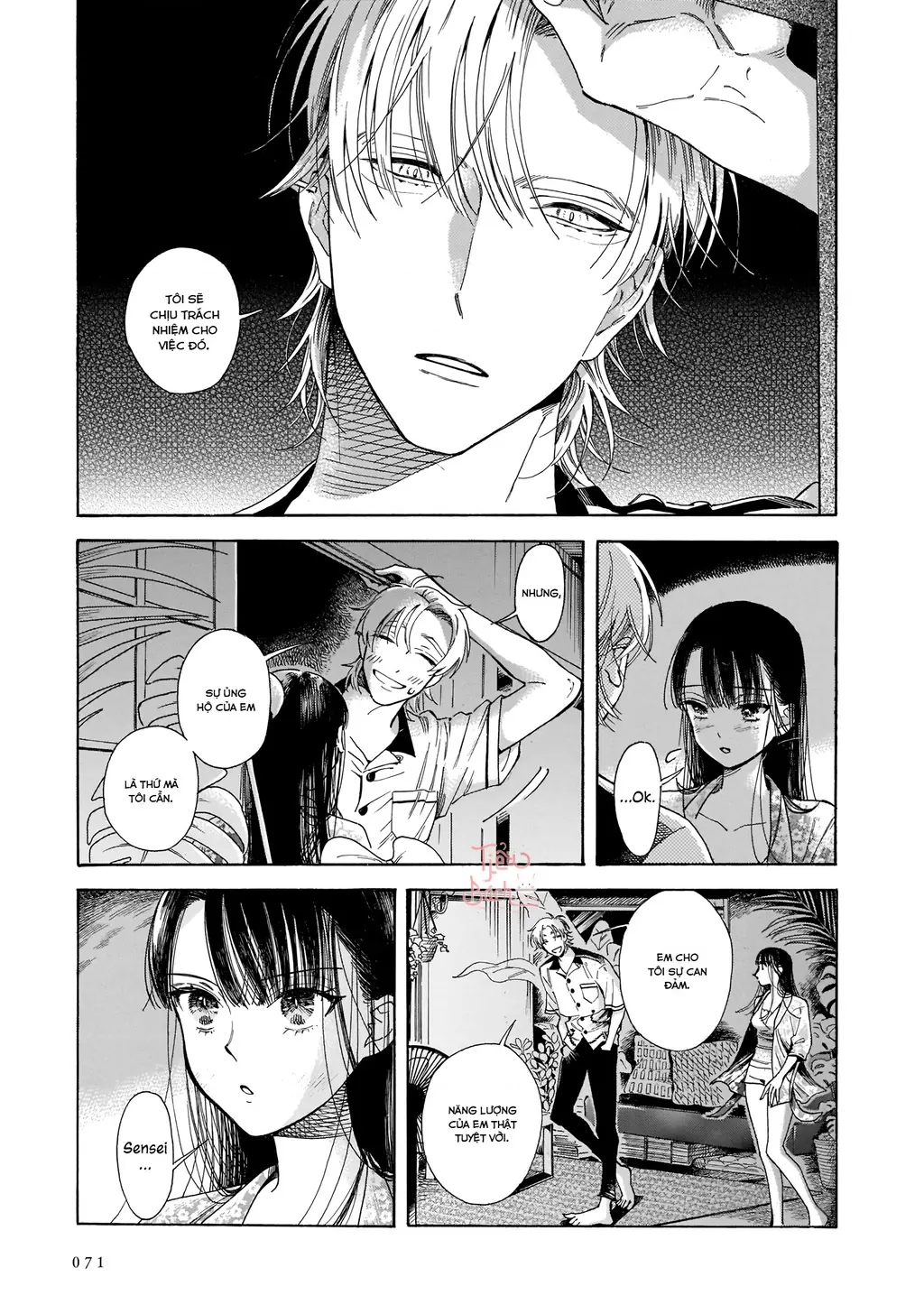 Sensei, tháng này có ổn không ạ? Chapter 1 - Trang 28