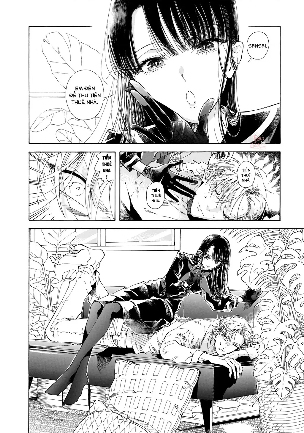 Sensei, tháng này có ổn không ạ? Chapter 3 - Trang 3