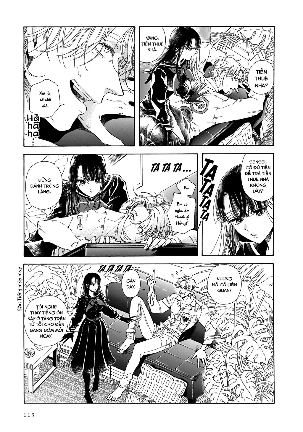 Sensei, tháng này có ổn không ạ? Chapter 3 - Trang 4