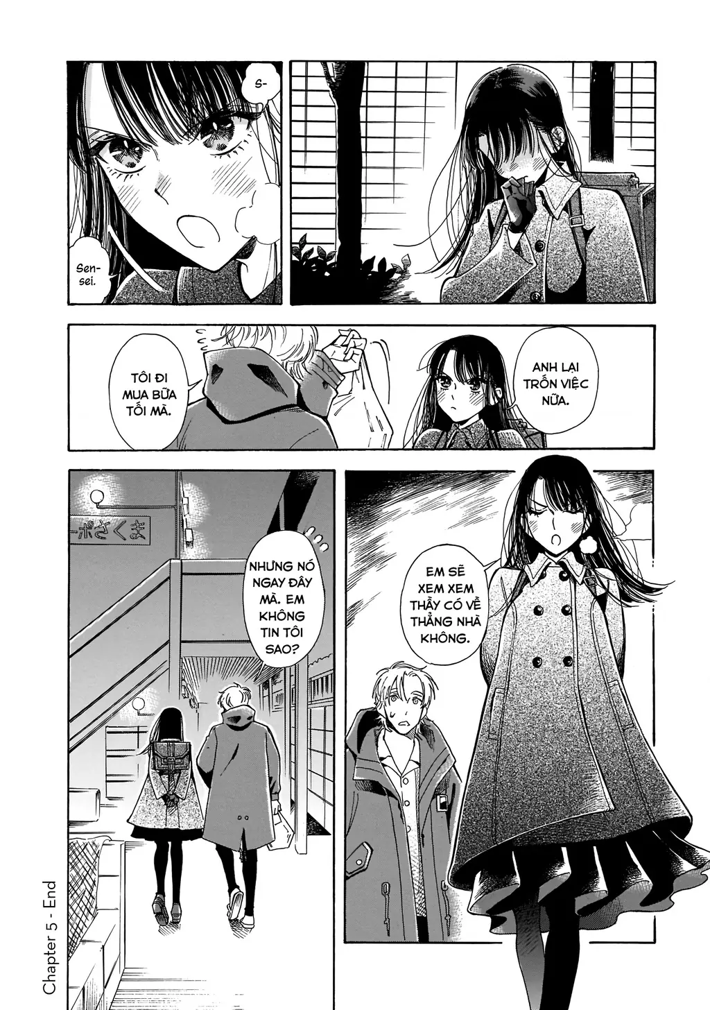 Sensei, tháng này có ổn không ạ? Chapter 4 - Trang 33