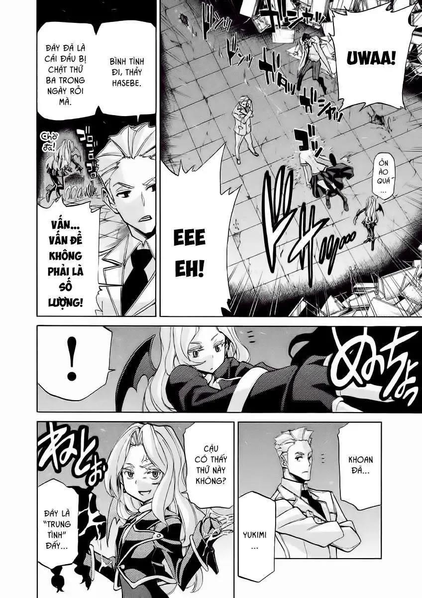 Sentou Hakai Gakuen Dangerous Chapter 15 - Trang 15