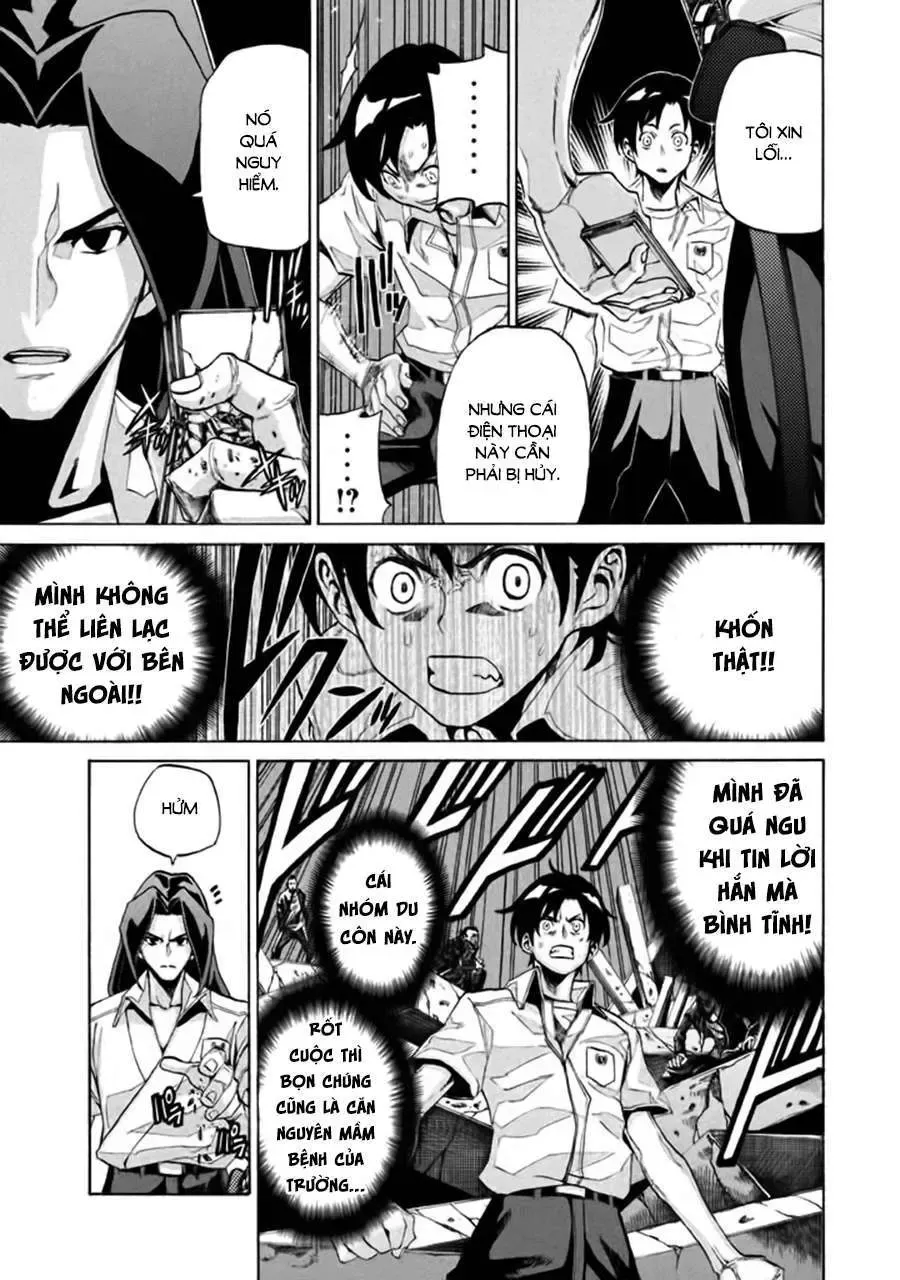Sentou Hakai Gakuen Dangerous Chapter 6 - Trang 15