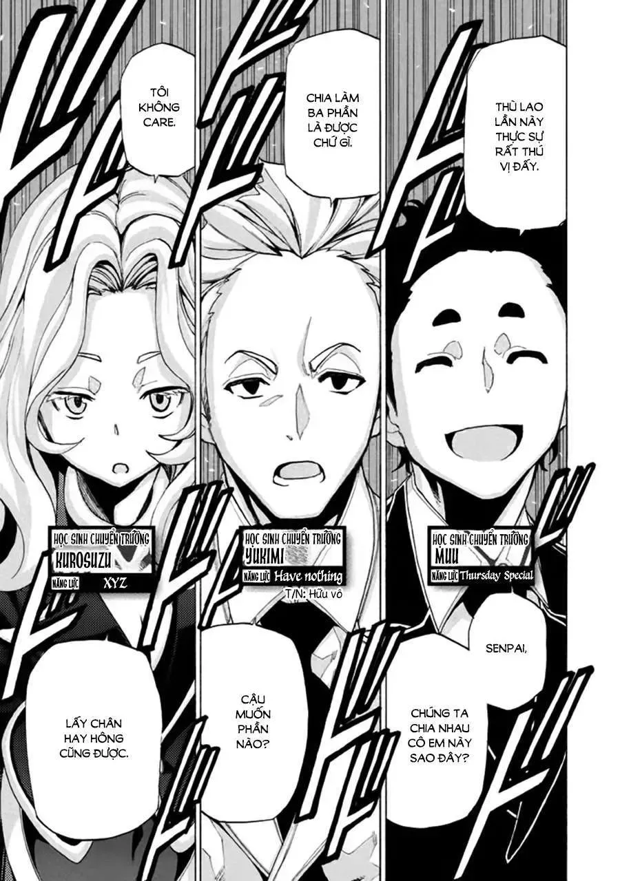 Sentou Hakai Gakuen Dangerous Chapter 6 - Trang 25