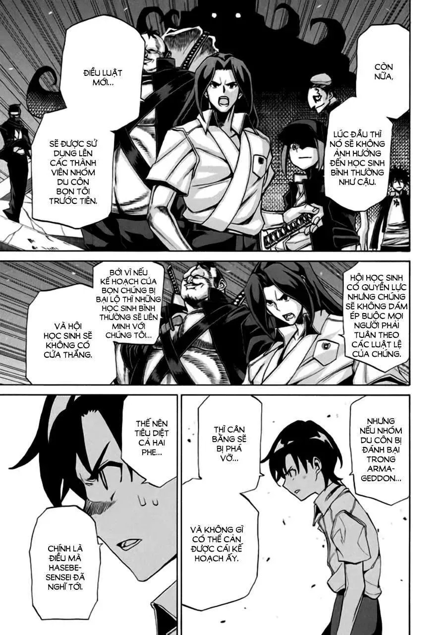 Sentou Hakai Gakuen Dangerous Chapter 7 - Trang 16
