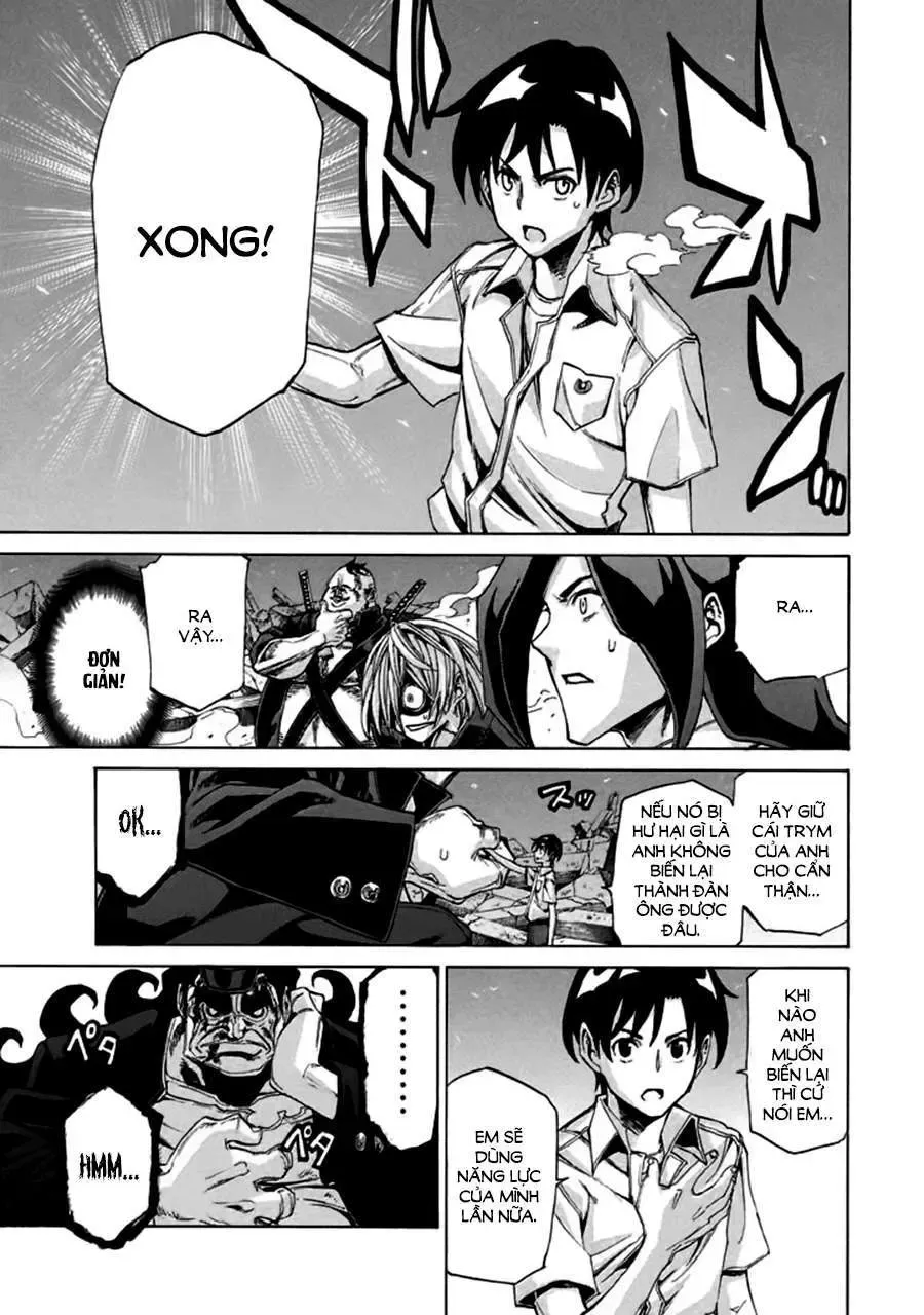 Sentou Hakai Gakuen Dangerous Chapter 7 - Trang 35