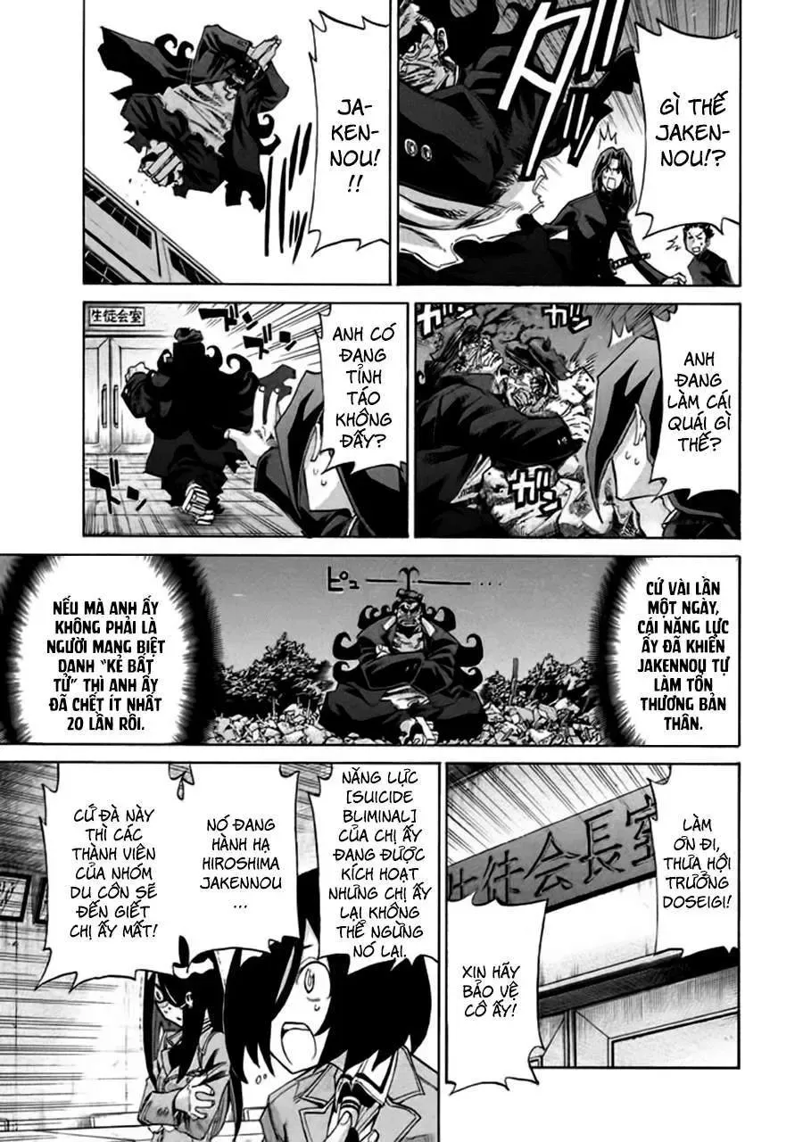 Sentou Hakai Gakuen Dangerous Chapter 8 - Trang 32