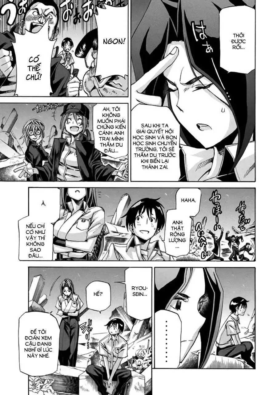 Sentou Hakai Gakuen Dangerous Chapter 9 - Trang 12