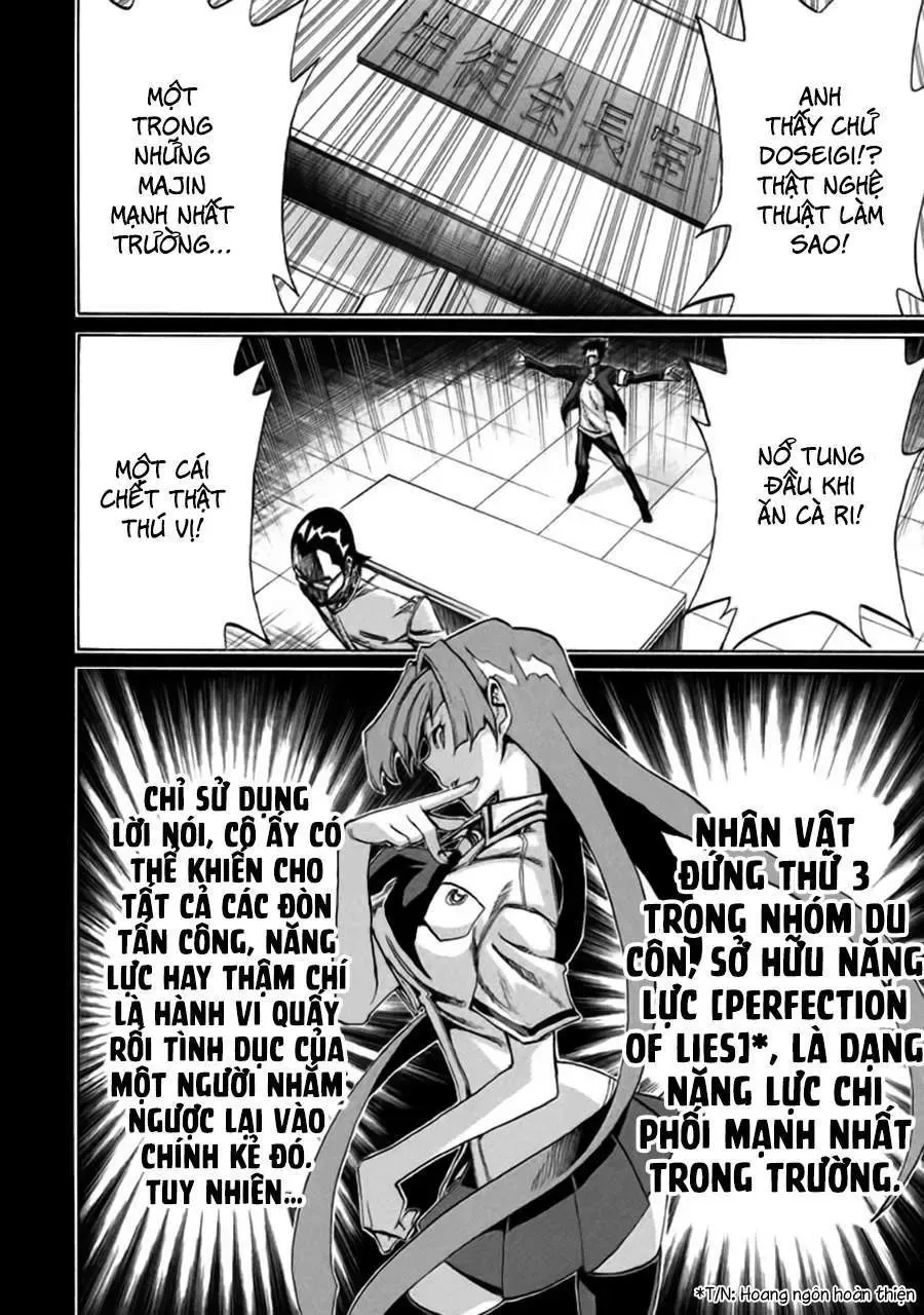 Sentou Hakai Gakuen Dangerous Chapter 9 - Trang 23