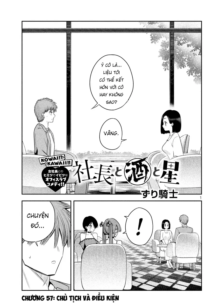 Shachou to Sake to Hoshi Chapter 57 - Trang 3