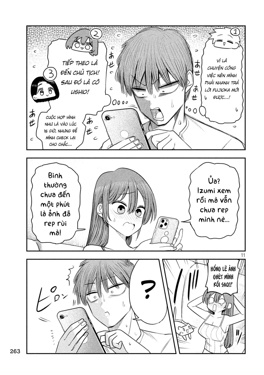 Shachou to Sake to Hoshi Chapter 58 - Trang 13