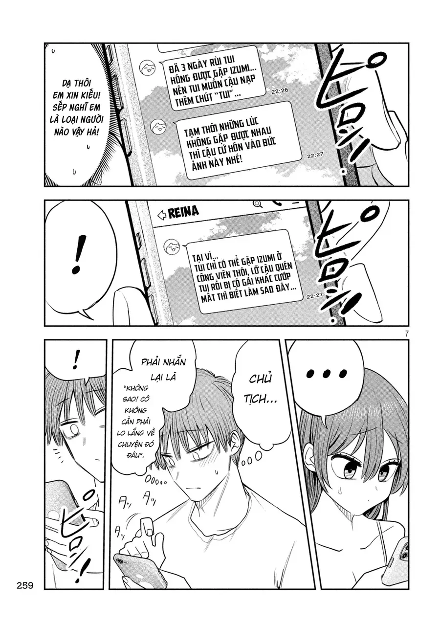 Shachou to Sake to Hoshi Chapter 58 - Trang 9