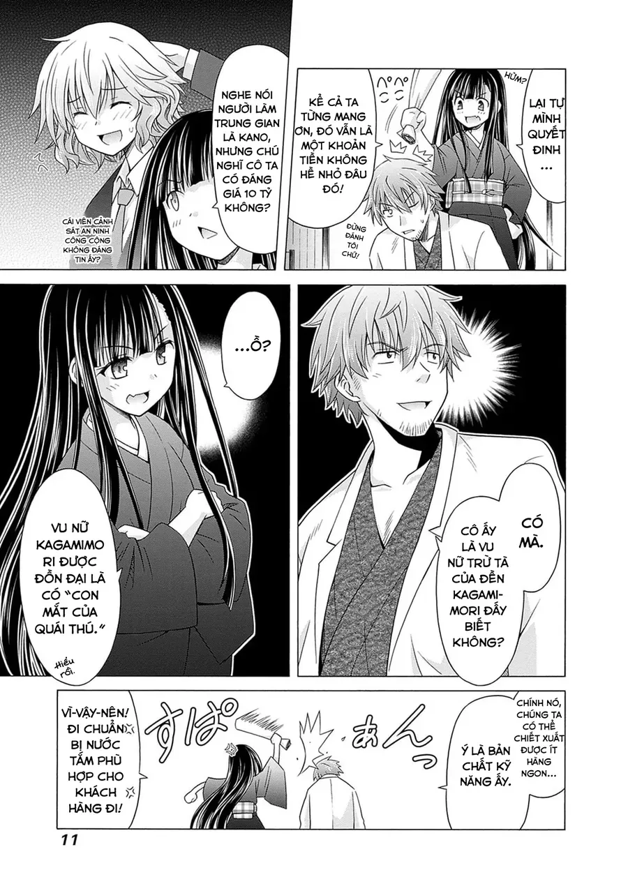 Shakkin 100 Oku No Kamimiko, Onsen Yado No Ossan Ni Kawareru Chapter 1 - Trang 12